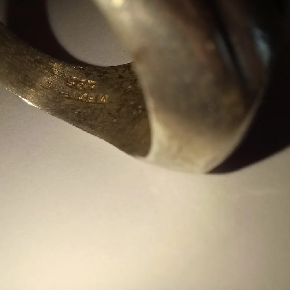 Vintage Mexico Men's Ring - Picture 6 of 7